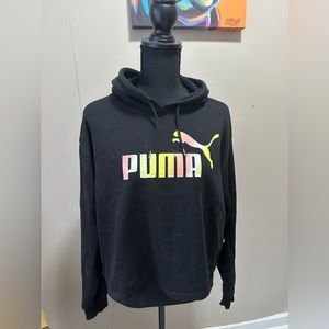 Puma cropped hoodie